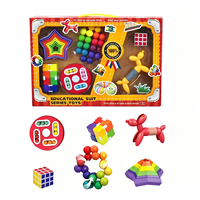 Juguetes Educativos STEM, Juego de Rompecabezas Mágico para Entrenamiento Cerebral, Set de Juego Inteligente con Frijoles Sensoriales 3D, Materiales ABS, Regalo Divertido y Educativo