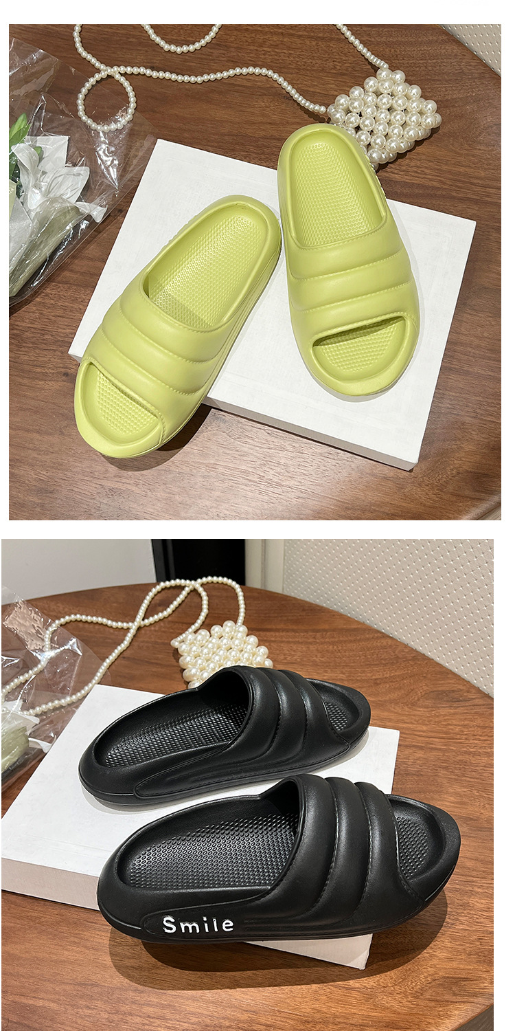 Indoor and Outdoor Slippers Thick Sole Couple Slippers Platform Slides Shoes