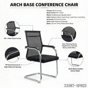 Ergonomic Mesh Office <b>Chair</b> Mid Back Swivel Computer <b>Chair</b> with Fixed Armrest Tilt <b>Green</b> Seat 33587-SF025 - Product Image 2