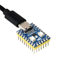 ZOPRO Raspberry Pi RP2040 Zero Microcontrolador Placa de Desarrollo PICO Procesador de Doble Núcleo RP2040-Zero