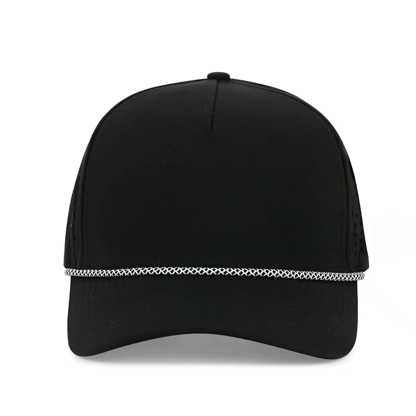 5panel Black 2(rope)