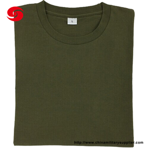 100% Coton Manches Courtes T-shirt Tenue Militaire Homme - Product Image 3