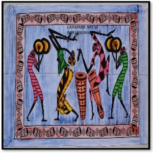 พรมแขวนผนังพิมพ์ลายสไตล์แอฟริกันลายต้นไม้เซลติกแบบชาวโบฮีเมียนทริปปี้แขวนผนัง - Product Image 1