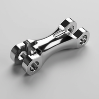 Piezas Estructurales de Dedos de Robot Humanoide de 5 Piezas, Ligeras, de Aluminio 7075, Mecanizadas por CNC de Alta Precisión, para Robot IA Avanzado