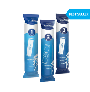 Juego de cartuchos de filtro Karofi Smax Pro 1-2-3 para purificador de agua doméstico, plástico duradero activado - Product Image 4