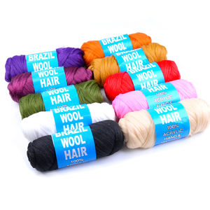 <span class=keywords><strong>Cheveux</strong></span> en <span class=keywords><strong>laine</strong></span> <span class=keywords><strong>afro</strong></span> brésiliens pour tressés - Product Image 4