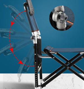 Nuova sedia da pesca regolabile pieghevole, la pesca da campeggio all'aperto può sdraiarsi comoda sedia nuova sedia da pesca regolabile pieghevole, - Product Image 5