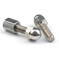 Kit de boulons à tête dôme et d'écrous hexagonaux en acier inoxydable de haute précision pour le montage d'équipements semi-conducteurs et d'instruments de précision