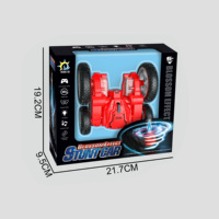 Voiture RC HTL 2.4G à effets de pulvérisation, double face, rotation à 360°, tout-terrain, jouet pour enfants et adultes