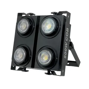 ใหม่ที่อยู่อาศัยไนท์คลับอุปกรณ์ RGBW 800W dmx512 ควบคุม COB นําไฟเวที blinder