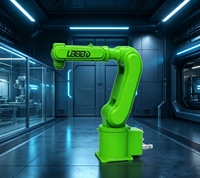 Robot de Soldadura Industrial CNC de 6 Ejes y 220V con Controlador Programable y Componentes Principales