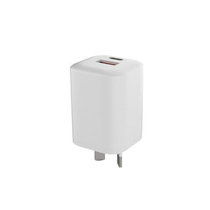Cargador Rápido GaN 2 en 1 de 20W con Pd QC PPS2.0 para Teléfonos <span class=keywords><strong>Celulares</strong></span>, Compatible con iPhone, Samsung, Huawei, Xiaomi - Product Image 1