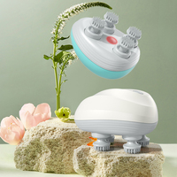 Massage du cuir chevelu de haute qualité Silicone cheveux masseurs de cuir chevelu électriques intelligents appareils masseur de tête de pieuvre