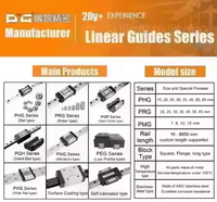 Offre Spéciale : Guides Linéaires Miniatures de Haute Précision PYG S55C avec Glissières MGW12C/MGW12H 200-400mm pour la Fabrication/CNC