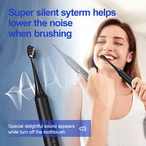 Brosse à dents électrique sonique rechargeable SEAGO SG-2750 OEM personnalisée 42000 VPM pour adultes avec minuteur de 2 minutes et indice IPX7 - Product Image 3
