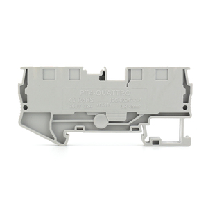 PT4-QUATTRO 2 trong 2 ra Din <span class=keywords><strong>Rail</strong></span> mùa xuân khối thiết bị đầu cuối thức ăn thông qua - Product Image 2