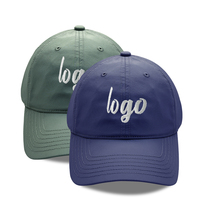 Casquette Heycap Dad de bonne qualité, logo brodé personnalisé, vente en gros, couleur unie, polyester, imperméable, visière incurvée de 58 cm