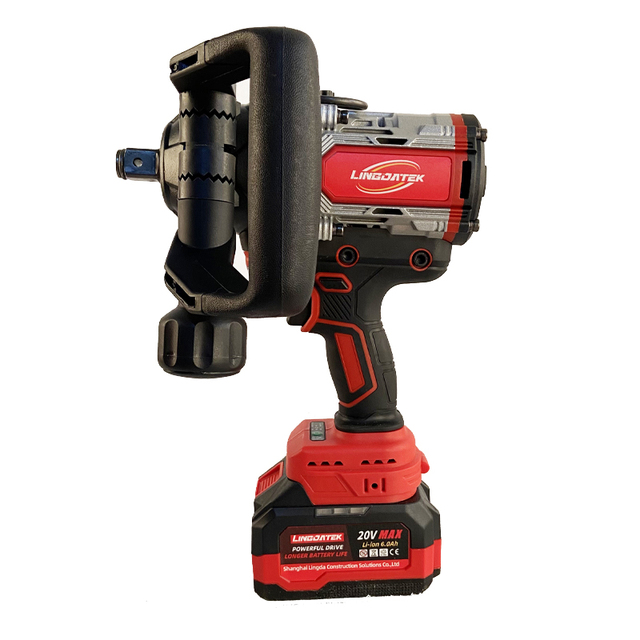 Professional Portable LDW09 Cordless Impact Wrench Industrial Grade Brushless Drill with Battery Power Source Powerful Tools