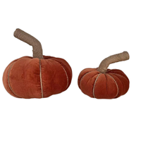 Un grand et un petit ensemble de décorations de citrouille de festival pour la fête d'Halloween Décorations de maison et de jardin de Noël à prix réduit