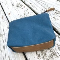 Dompet Pria Multifungsi Kapasitas Besar, Tas HP, Dompet Koin, Kanvas, Tempat Kartu