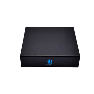 Caja de componentes electrónicos de cartón rígido negro con logotipo personalizado Inserto de espuma EVA Laminación mate Electrónica de consumo magnética - Product Image 3