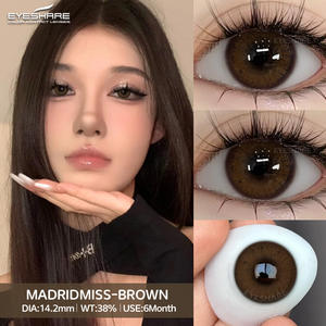 EYESHARE Lentilles de contact colorées souples naturelles avec correction, lentilles cosmétiques et médicales - Product Image 4