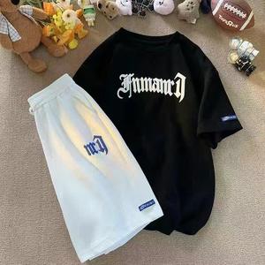 ANSZKTN Herren anzug Herren Sommer Halbarm Casual Sport hose Herren T-Shirt Shorts 2-teiliges Set - Product Image 4