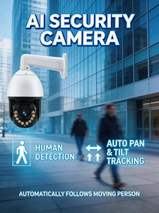 슈퍼 비전 4K POE 6인치 <span class=keywords><strong>CCTV</strong></span> 카메라 실외 양방향 오디오 방수 24시간 녹화 18배 줌 5MP/8MP PTZ IP 네트워크 카메라 - Product Image 2