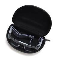Étui rigide portable antichoc avec fermeture éclair pour lunettes de sport personnalisées de haute qualité (basketball, football et alpinisme)