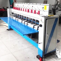 Machine de courtepointe multi-aiguilles droite Chine Moteur 9/11 Aiguilles 2450mm Largeur de courtepointe 2000 tr/min