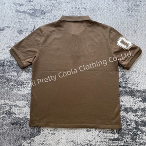 MO704 T-shirt décontracté en maille respirante à coupe classique pour homme, manches courtes, avec logo imprimé, personnalisable, haute qualité, pour le golf - Product Image 2