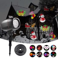 LED Halloween Projektions lampe Oster ferien Außen dekoration Weihnachts animation Projektor Raum dekor Fenster Wunderland