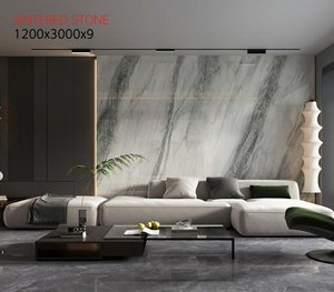 Losa de Mármol con Vetas Diagonales, Qingshan Yuandai, Elección Artística para Paredes Decorativas de Villas, Encimeras y Pisos - Product Image 3