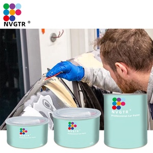 Mastic <span class=keywords><strong>de</strong></span> remplissage blanc 2K en polyester pour réparation <span class=keywords><strong>de</strong></span> <span class=keywords><strong>carrosserie</strong></span> automobile, surfaces métalliques et bois, réparation <span class=keywords><strong>de</strong></span> bosses automobiles et industrielles, ponçage facile - Product Image 2