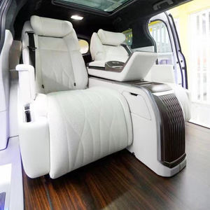 เบาะนั่งด้านหลังสำหรับรถ VAX SUV หรูหราทำจากหนังสีตามสั่งสำหรับ Volkswagen <span class=keywords><strong>Caravelle</strong></span> - Product Image 4