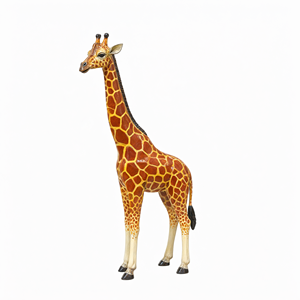 Escultura de Jirafa Personalizada de Fibra de Vidrio para Exhibición en Centros Comerciales - Product Image 2