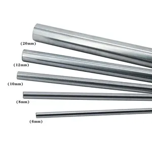HLTNC Factory Price 25mm Bearing Linear Motion Guide Rail Chrome Steel Rod Shaft 1000mm For Cnc Machine Tool
