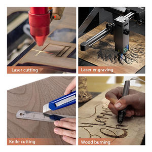 Nuovo animale che intaglia decorazioni appese per l'<span class=keywords><strong>albero</strong></span> di natale decorazioni per la casa all'ingrosso eco-friendly in legno - Product Image 4