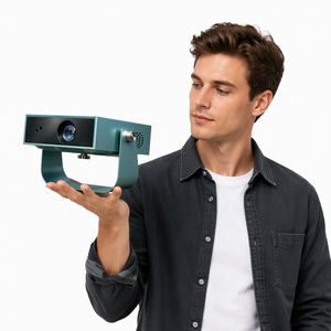 Proyector Inteligente Android 14 FHD 1080P LED LCD Portátil con Conexión Inalámbrica para Cine en Casa con Soporte Abatible BT5.2 - Product Image 3
