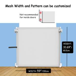 Barrière de sécurité personnalisée bébé extérieur Rechthoek plastique Mamia bébé Barrière Hek Draagbare bébé Veiligheidspoort Uit Turkije - Product Image 5