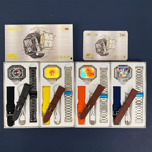 热销 Z85 Max 智能手表 无线充电 带 3 种不同硅胶表带 睡眠追踪器 NFC 游戏智能手表 适用于 IOS Android - Product Image 6