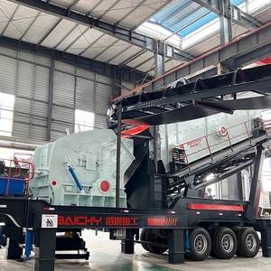 Trituradora de Arena Móvil Más Vendida, Planta Móvil de Trituración de Piedra Caliza, Granito y Agregados en Honduras - Product Image 1
