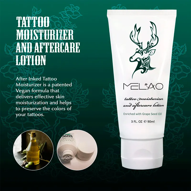 Highly Absorbent Moisturizing Skin Care Tattoo After Care Products Premium Hydration Daily Tattoo Aftercare Moisturizer Cream