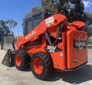 Kubota-Mini chargeuse compacte SSV65 avec moteur puissant et contrôle PLC pour tracteur, bûche, chargeur frontal - Product Image 2