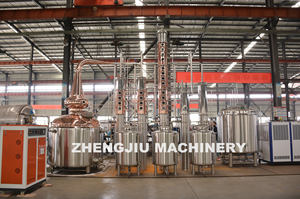 ZJ Acero inoxidable MQUINA de Recuperacin <span class=keywords><strong>Etanol</strong></span> Destilador Cobre Aún Procesamiento de bebidas Sntiseptico Línea de producción de <span class=keywords><strong>alcohol</strong></span> - Product Image 2