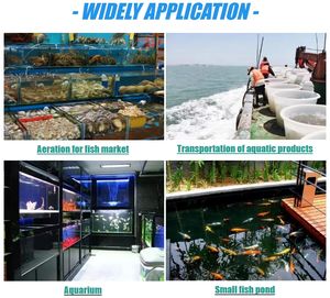 उच्च गुणवत्ता 12v 50w रिचार्जेबल पोर्टेबल बैटरी संचालित शांत मछली टैंक एक्वेरियम एयर पंप - Product Image 4