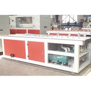 WOLJIA двухшнековый ПВХ угловой экструдер для <span class=keywords><strong>WPC</strong></span> профиля 380 В имитационная мраморная линия - Product Image 3