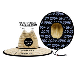 Trung Quốc bán buôn tùy chỉnh mũ rơm cho nam giới rộng vành UPF 50 + Sun Shade cho mùa hè bãi biển lướt sóng du lịch câu cá ngoài trời mặc giản dị - Product Image 2