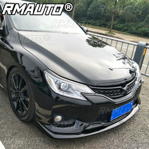 MARK X Lip <b>Car</b> Front Bumper Splitter Lip <b>Diffuser</b> Spoiler Bumper Guard MODELLISTA Body Kit <b>For</b> Toyota MARK X REIZ 2014-2016 - Product Image 1