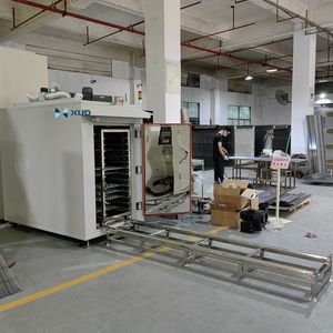 Secador de caja de aire caliente de calefacción eléctrica para horno de horneado industrial por lotes a precio competitivo para postcurado de resina y secado de pastillas de freno - Product Image 2
